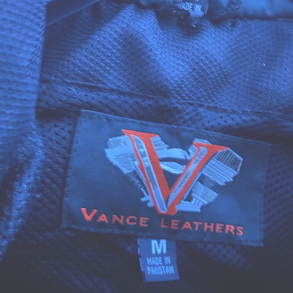 Vance Leathers Women's Black & Purple Textile Jacket Reflective Tribal Detail - Picture 7 of 12